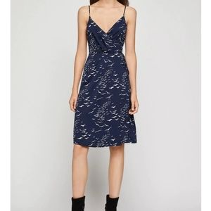 Bcbg generation sleeveless wrap dress